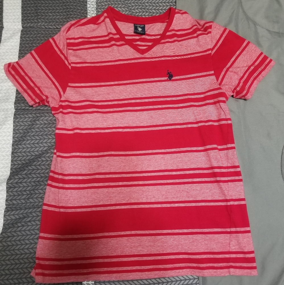 Men's U.S. Polo Assn. Red T-Shirt